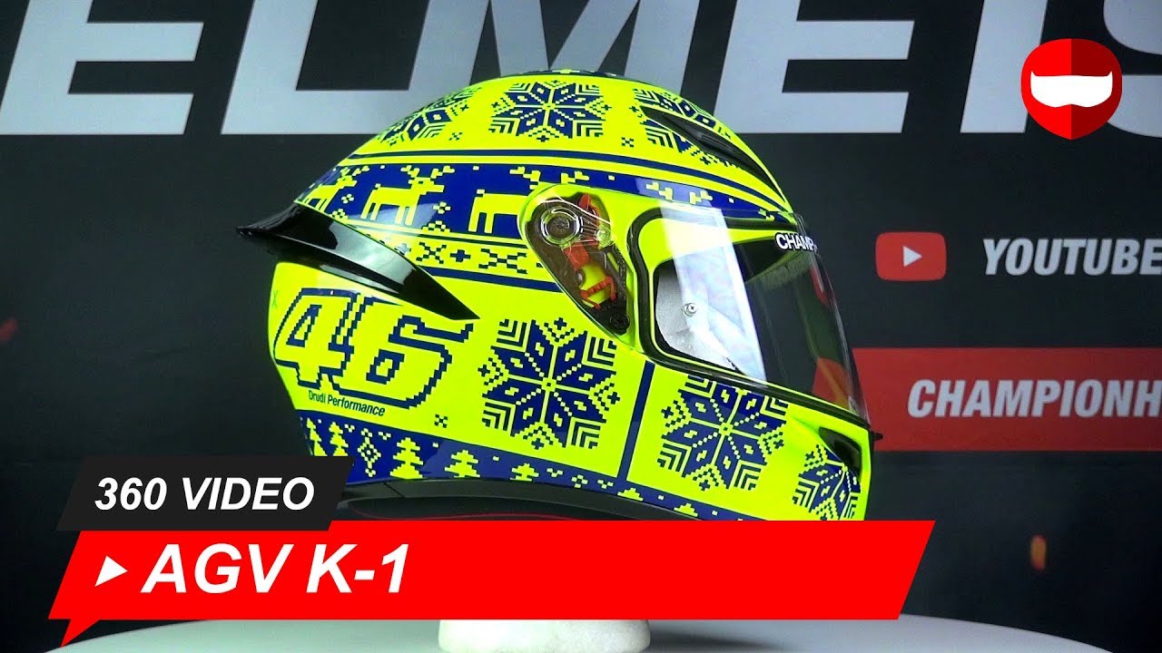 AGV K-1 Winter test 2015 Full-face Helmet - ChampionHelmets.com