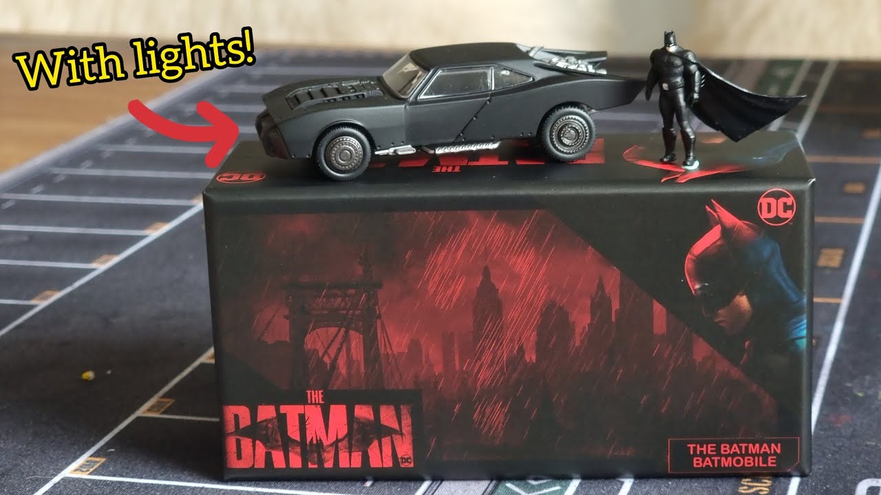 Big collectors item! Batmobile Awesomeism with light ⚡️ - YouTube