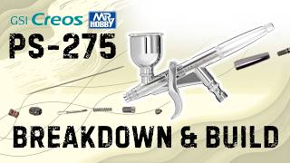 Trigger-type airbrush GSI Creos PS275 breakdown and re-assembly Mr