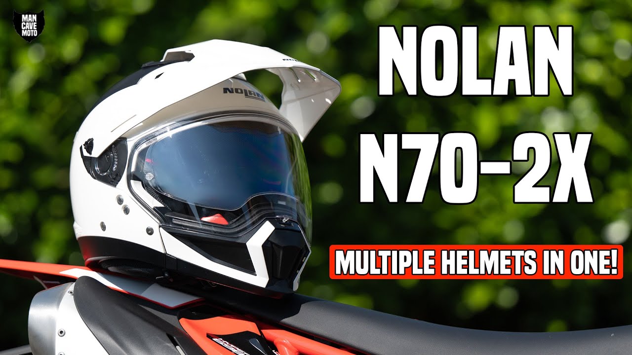 Nolan N70-2 X Review - More than just an Adventure Helmet - YouTube