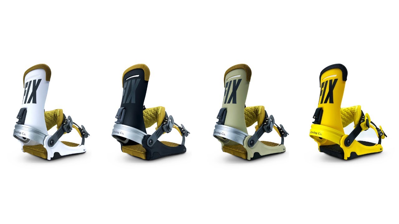 2020/2021 Yale Snowboard Binding | Fix Binding Co - YouTube