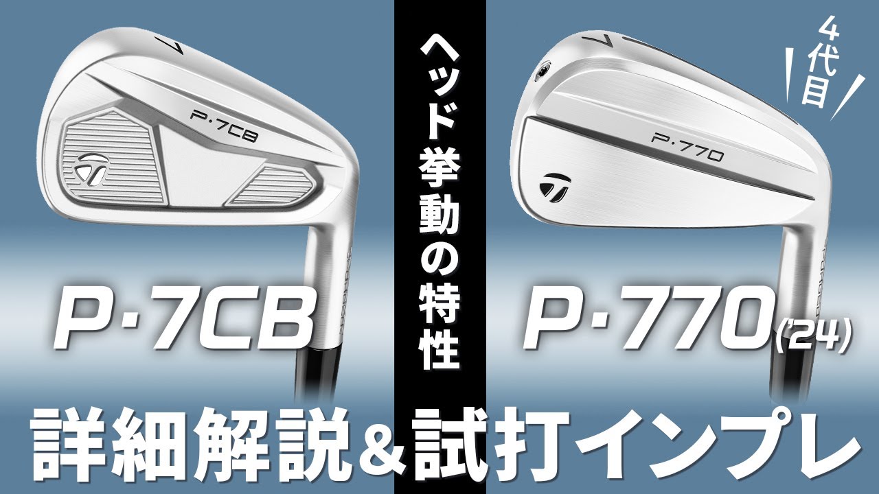 シャープだけどやさしい！ 1本からカスタムできる競技志向アイアン