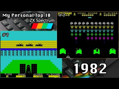 My Personal Top 10 ZX Spectrum Games From 1982 - YouTube