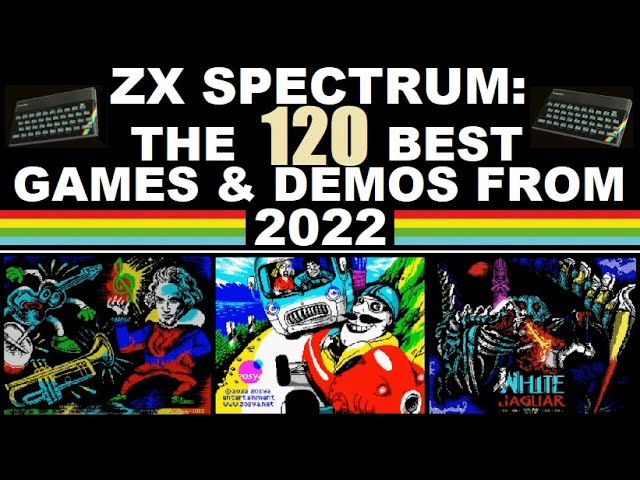 ZX Spectrum: The BEST GAMES & DEMOS from 2022 - YouTube