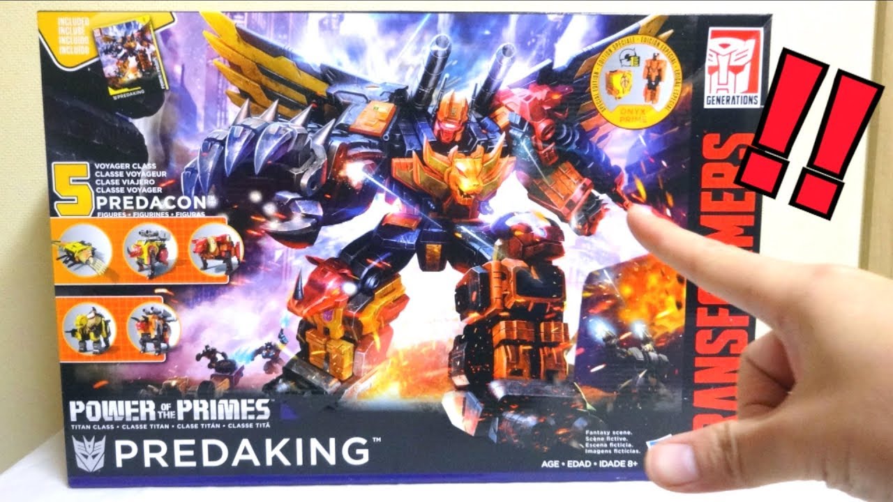 Transformers Power of the Primes Predaking Coming!! wotafa's