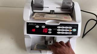 グローリー紙幣計数機 GFB-80 - YouTube