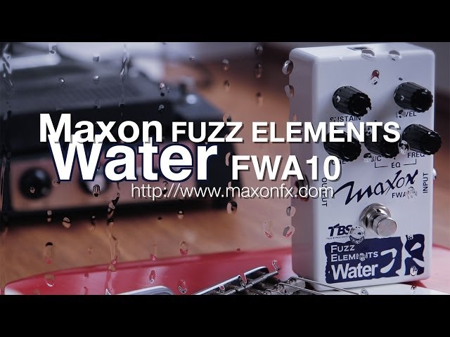 Maxon : WATER Fuzz - Demo - YouTube