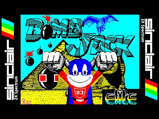 BOMB JACK (1986) Walkthrough, ZX Spectrum - YouTube
