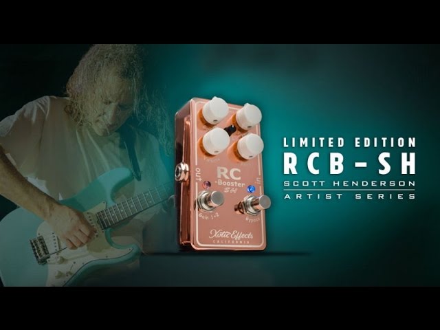 Limited Edition RC Booster - Scott Henderson Signature Model - YouTube
