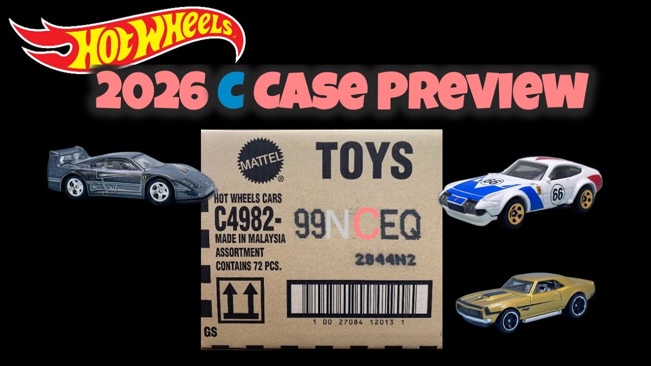 Hot Wheels 2026 C Case Preview - Best Super Treasure Hunt!! #fyp