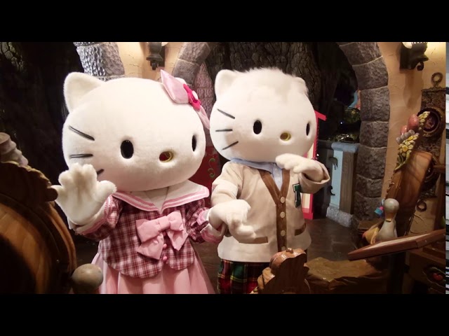 おあそびピューロ】ハローキティの魔法のプレート＆幸せの鐘【ハロー