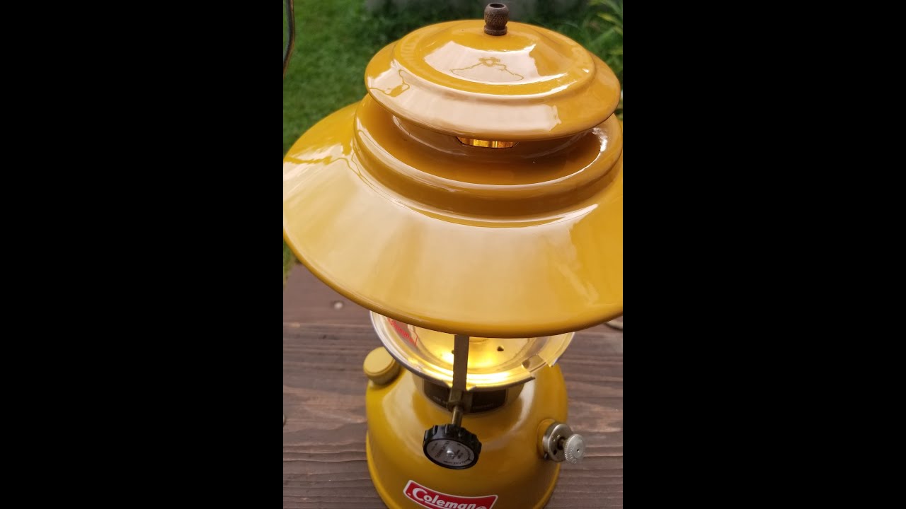 Coleman Gold bond 228 - YouTube