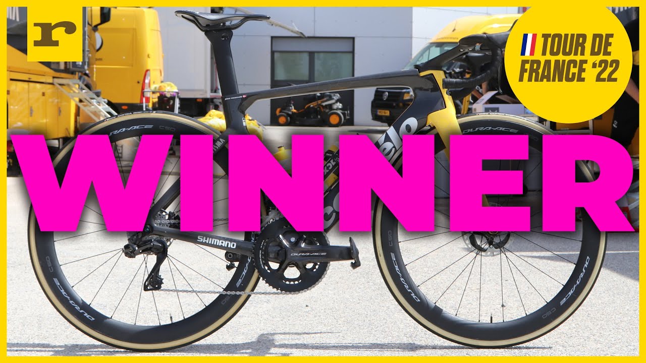 The Tour de France winning bike! Jumbo Visma's UNRELEASED Cervelo