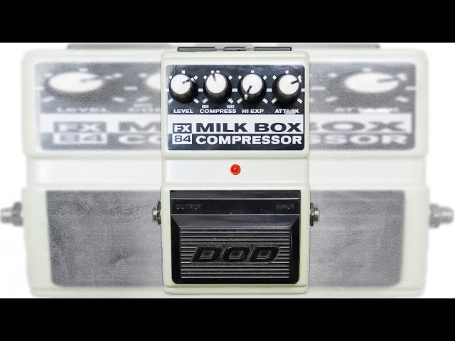 DOD FX84 Milk Box Compresor, guitar, bass, kick, vox - YouTube