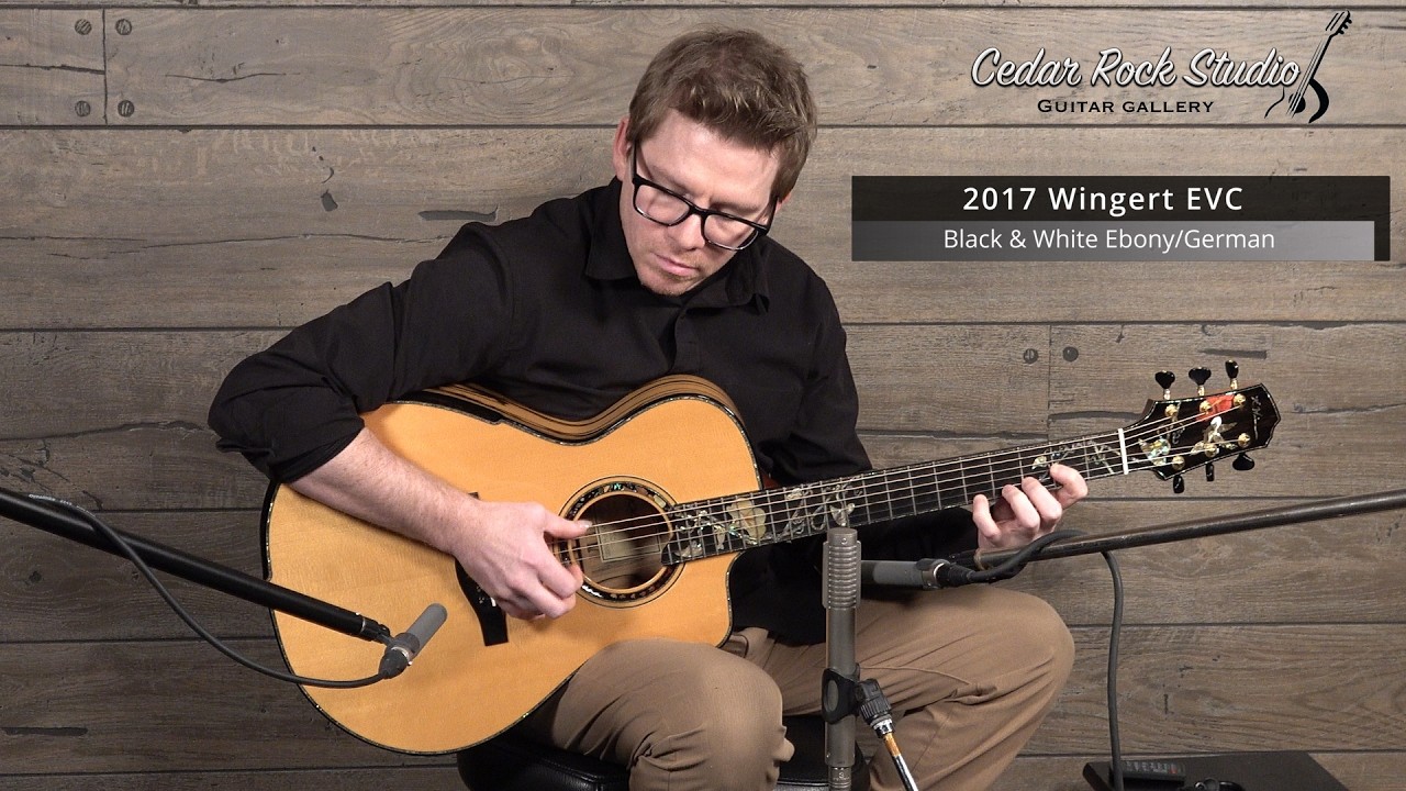 2017 Wingert EVC (Black and White Ebony/German Spruce) played by