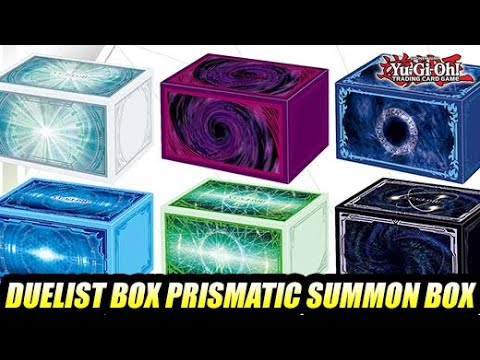 Duelist Box Prismatic Summon Box Goods - YouTube