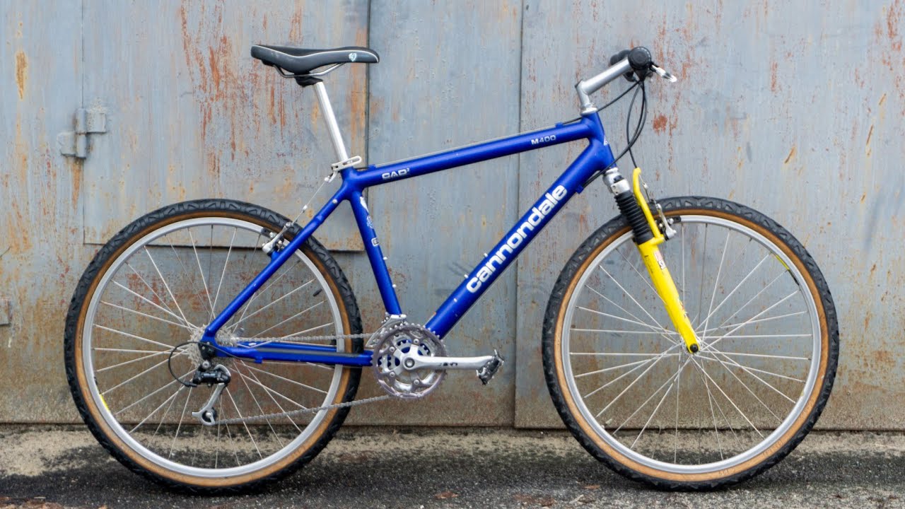 1996 Cannondale M400 CAD 2 vintage bike check - YouTube