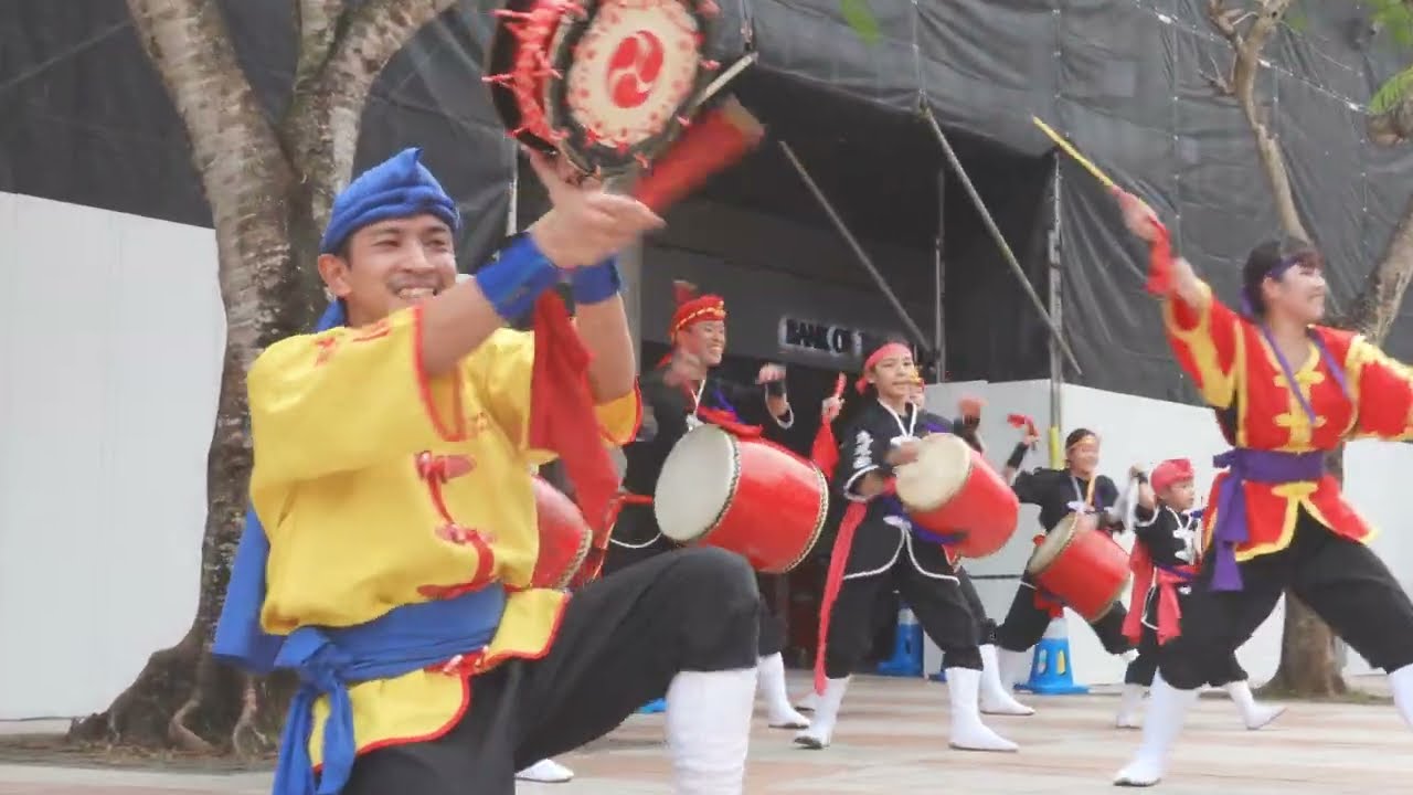 琉球國祭り太鼓 さいおんスクエア 新春餅つき大会＆エイサー初踊り