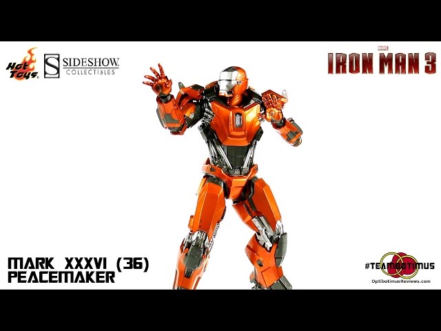 Video Review of the Hot Toys Iron Man 3: Mark XXXVI (36