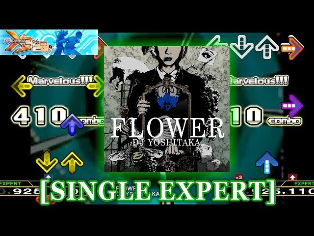 DDR X3】 FLOWER [SINGLE EXPERT] 譜面確認＋クラップ - YouTube