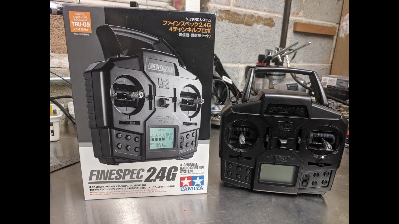 Tamiya FineSpec 2.4G radio review #45068 - YouTube