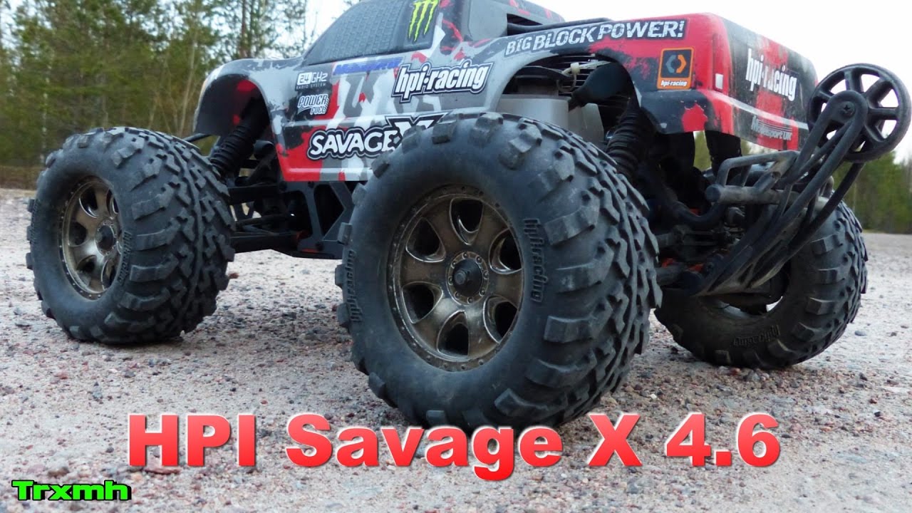ホビーラジコン momoHPI Racing Savage X 4.6 Big Block ホビー