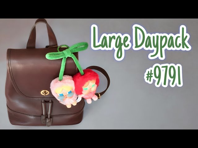 Review: Vintage Coach Large Daypack 9791 - YouTube