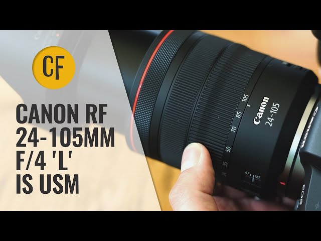 Canon RF 24-105mm f/4 L IS USM lens review with samples - YouTube