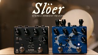 Walrus Audio SLOER Stereo Ambient Reverb Effects Pedal Black
