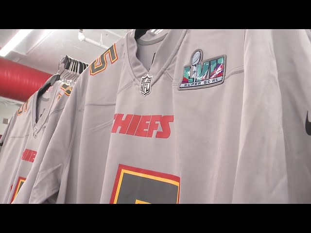 Chiefs Pro Shop selling exclusive Super Bowl LVII gear - YouTube