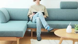 飛騨家具 shirakawa シラカワ New Rapt ニューラプト カウチソファ