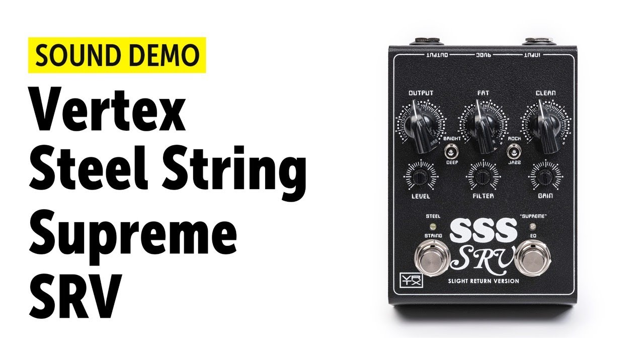 Vertex Steel String Supreme SRV | Delicious Audio