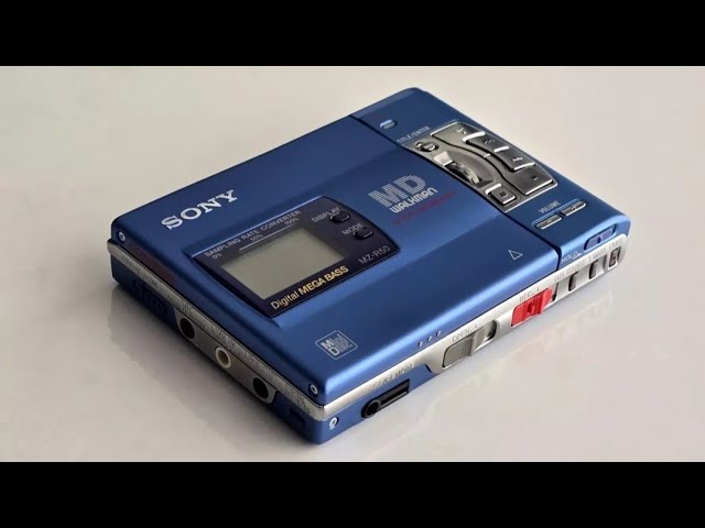 Sony MZ-R50 (1997/10) - YouTube