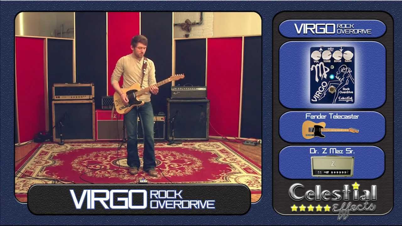 ギター Celestial Effects Virgo Rock Overdrive Celestial Effects