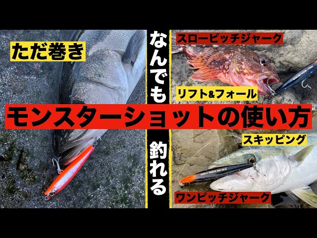 How to use Monster Shot: Sinpen that catches more fish than shore