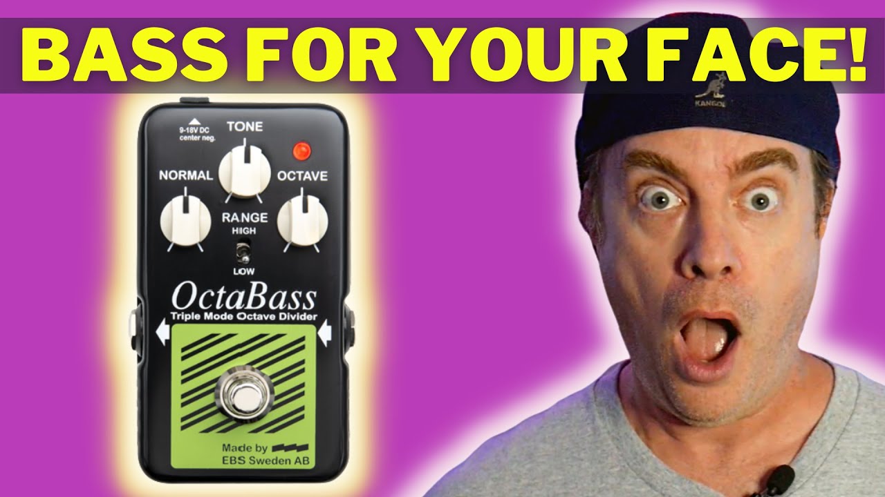 Bass Octave Pedal | EBS Octabass Demo - YouTube