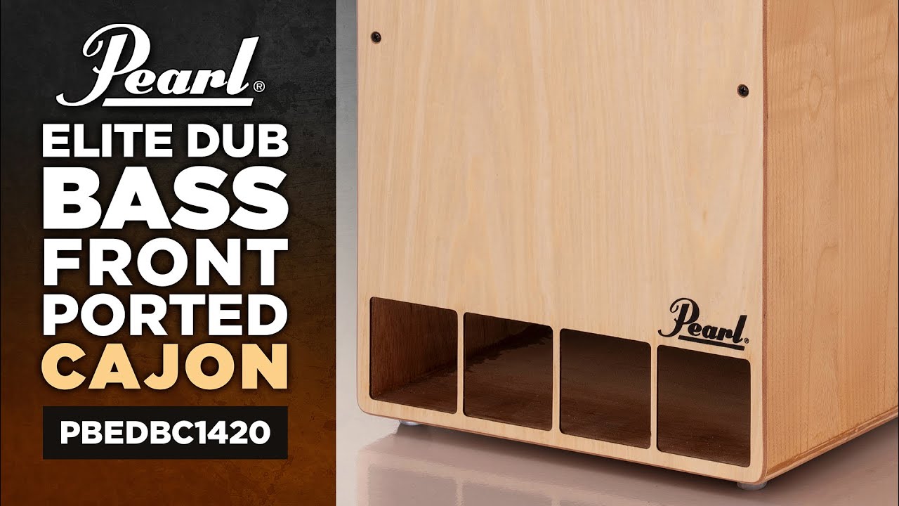 Pearl Elite Dub Bass Cajon - YouTube