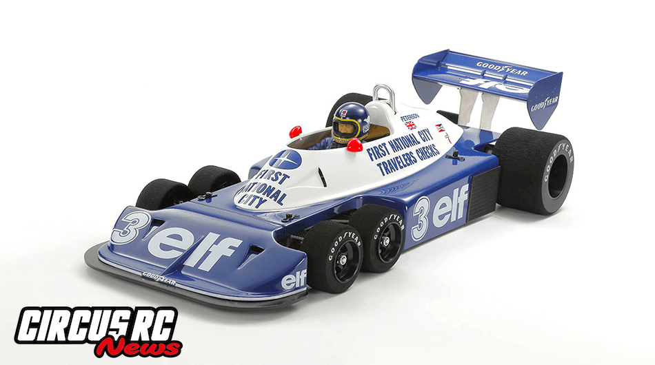 Tamiya Tyrrell P34 six-wheeler 1977 Argentine GP & 1990 Mercedes