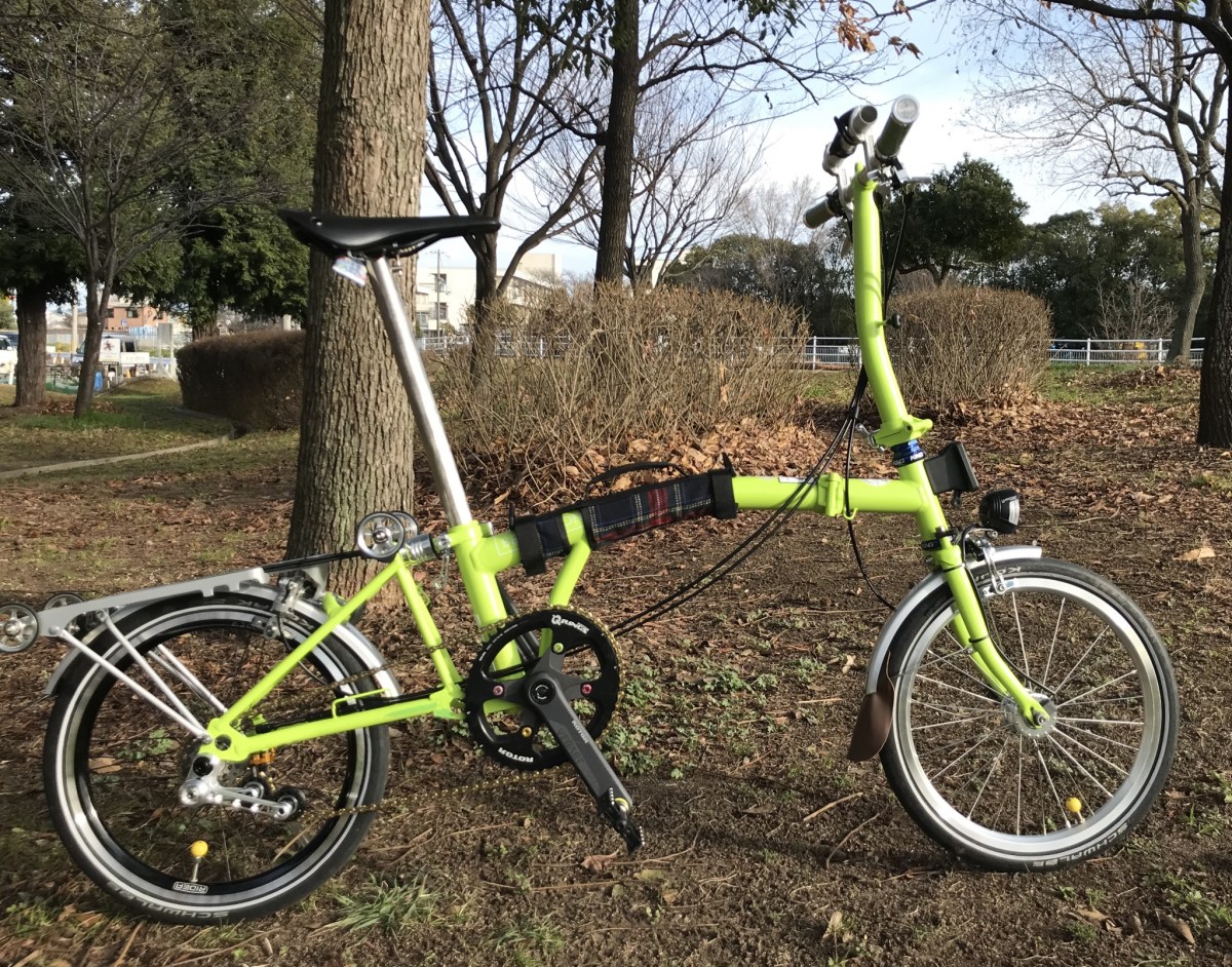 BROMPTON -ハブダイナモ＆④SPEED化- – cyclemark サイクルマーク
