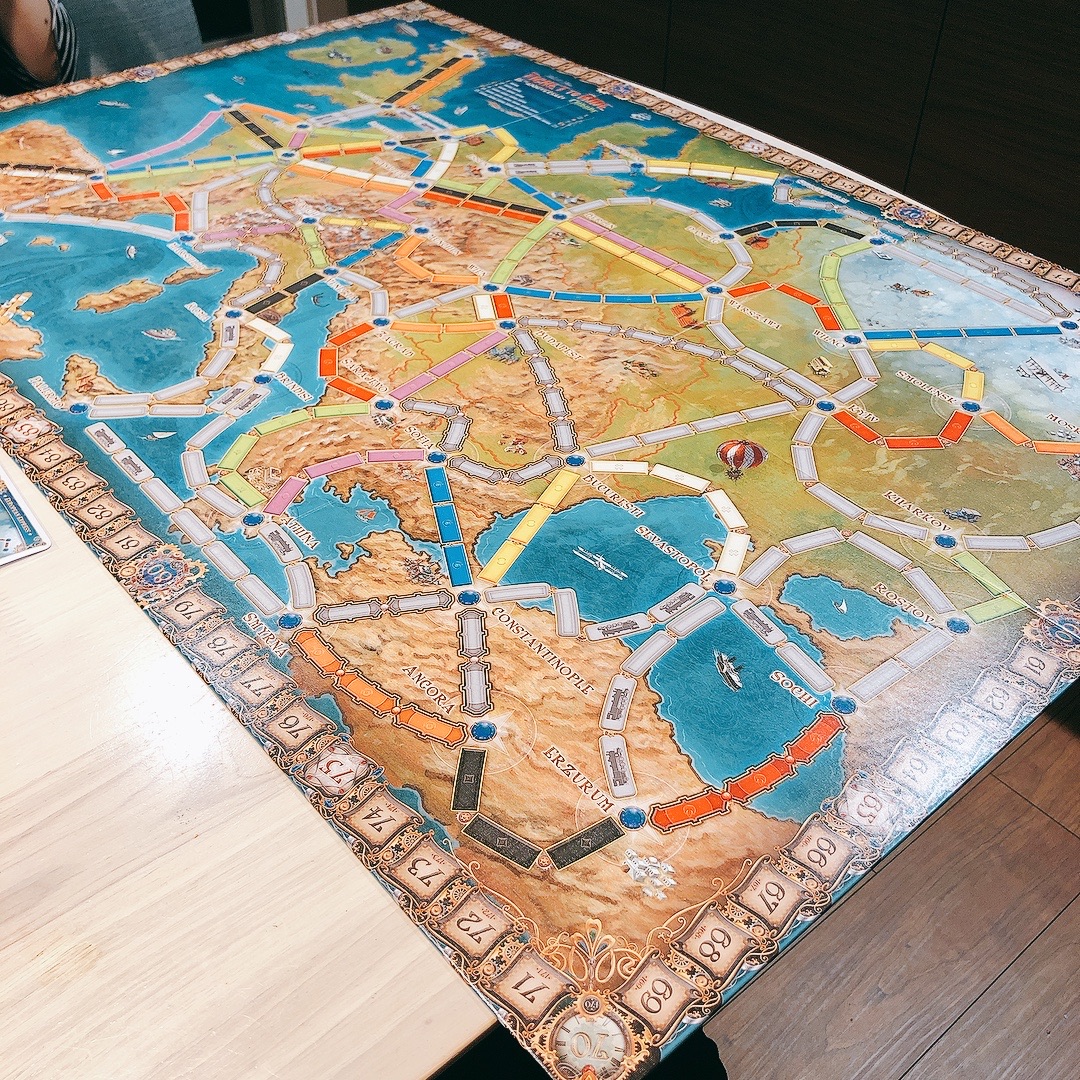 チケット・トゥ・ライド ヨーロッパ 15周年記念版 [2人プレイボード