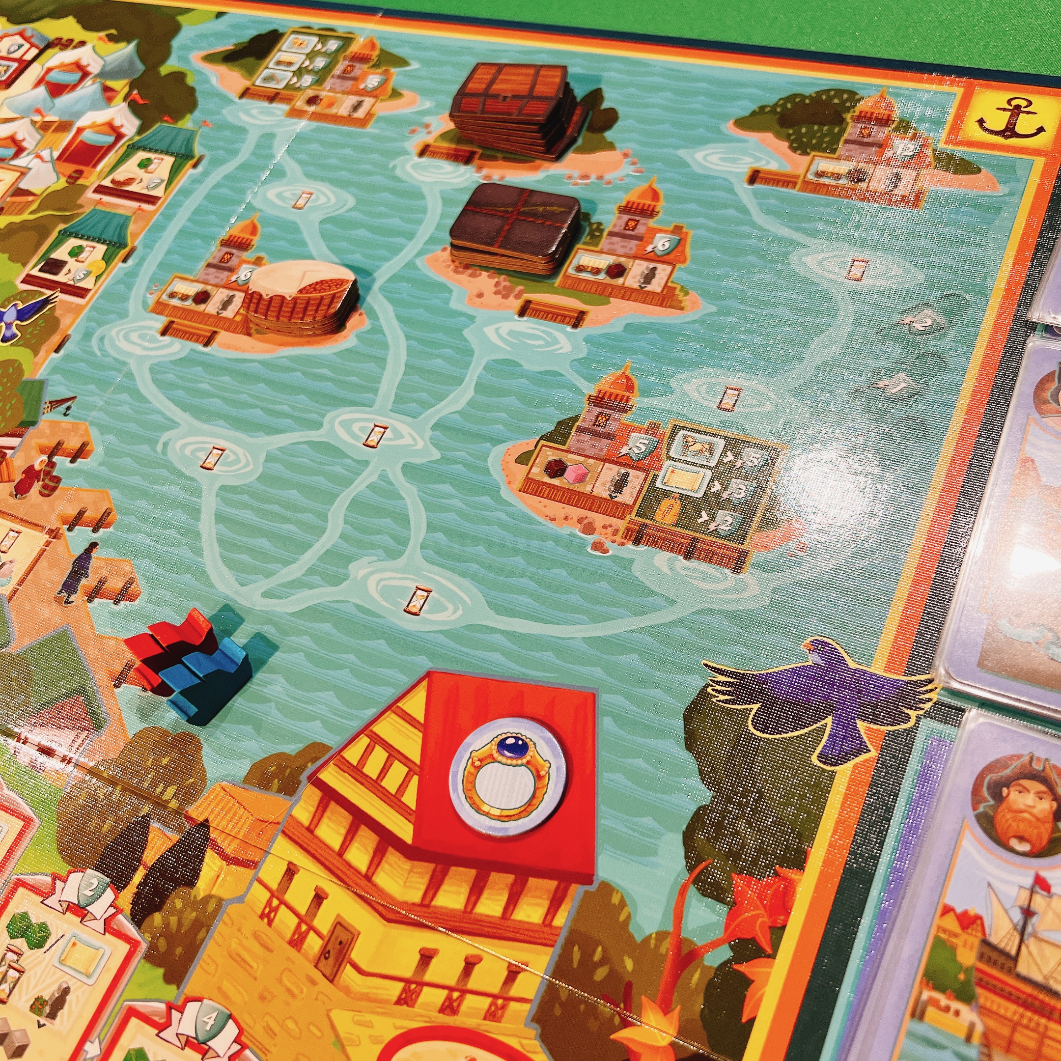 村の人生 拡張 港町 [2人プレイボードゲームレビュー:評価7.5/10