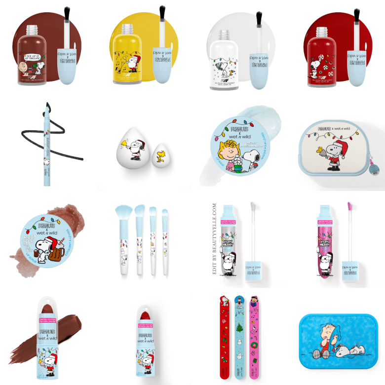 Sneak Peek! Wet N Wild x Peanuts Holiday Collection - BeautyVelle
