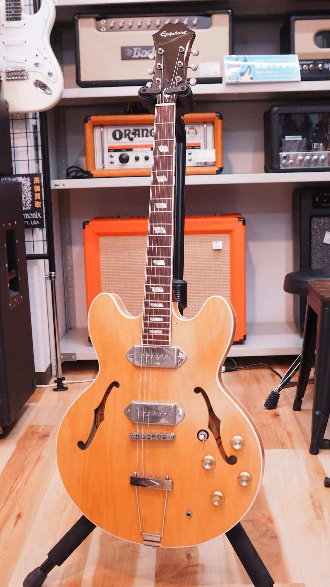 90's日本製カジノ「Epiphone CASINO-JL」楽器奏庫｜初心者歓迎♪ギター