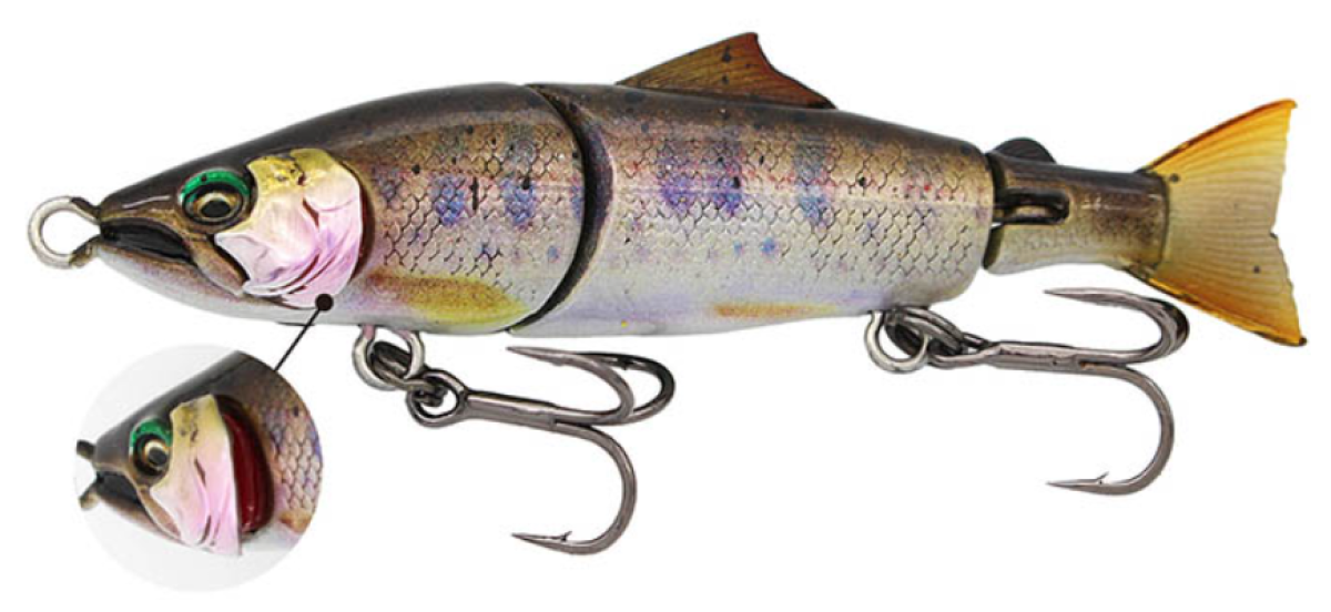 トラウト・バス・メバル…魚種は無限大！】エラの構造まで完全再現され