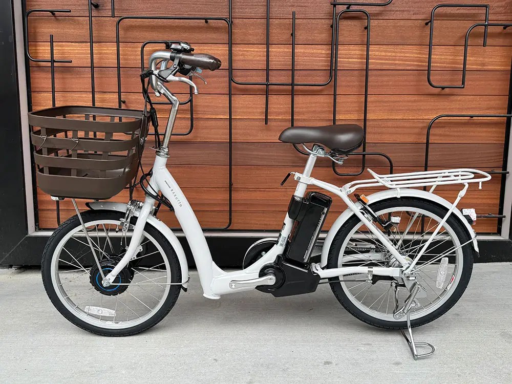 ブリジストンYAMAHA電動アシスト自転車 チャイルドシート付きジャンク