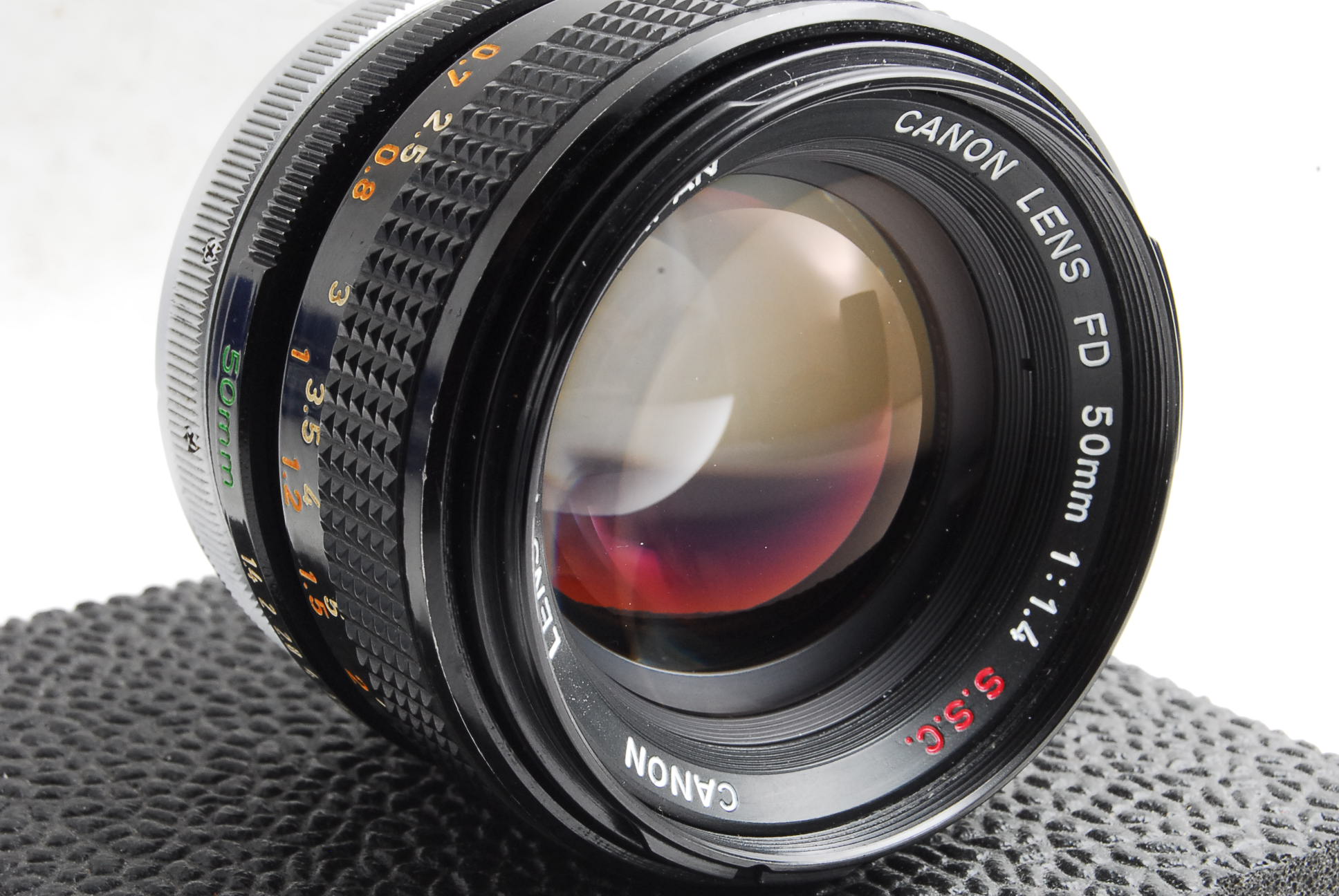 Canon FD 50mm F1.4 SSC 修理記録 – レンズ修理なら日本レンズ協会