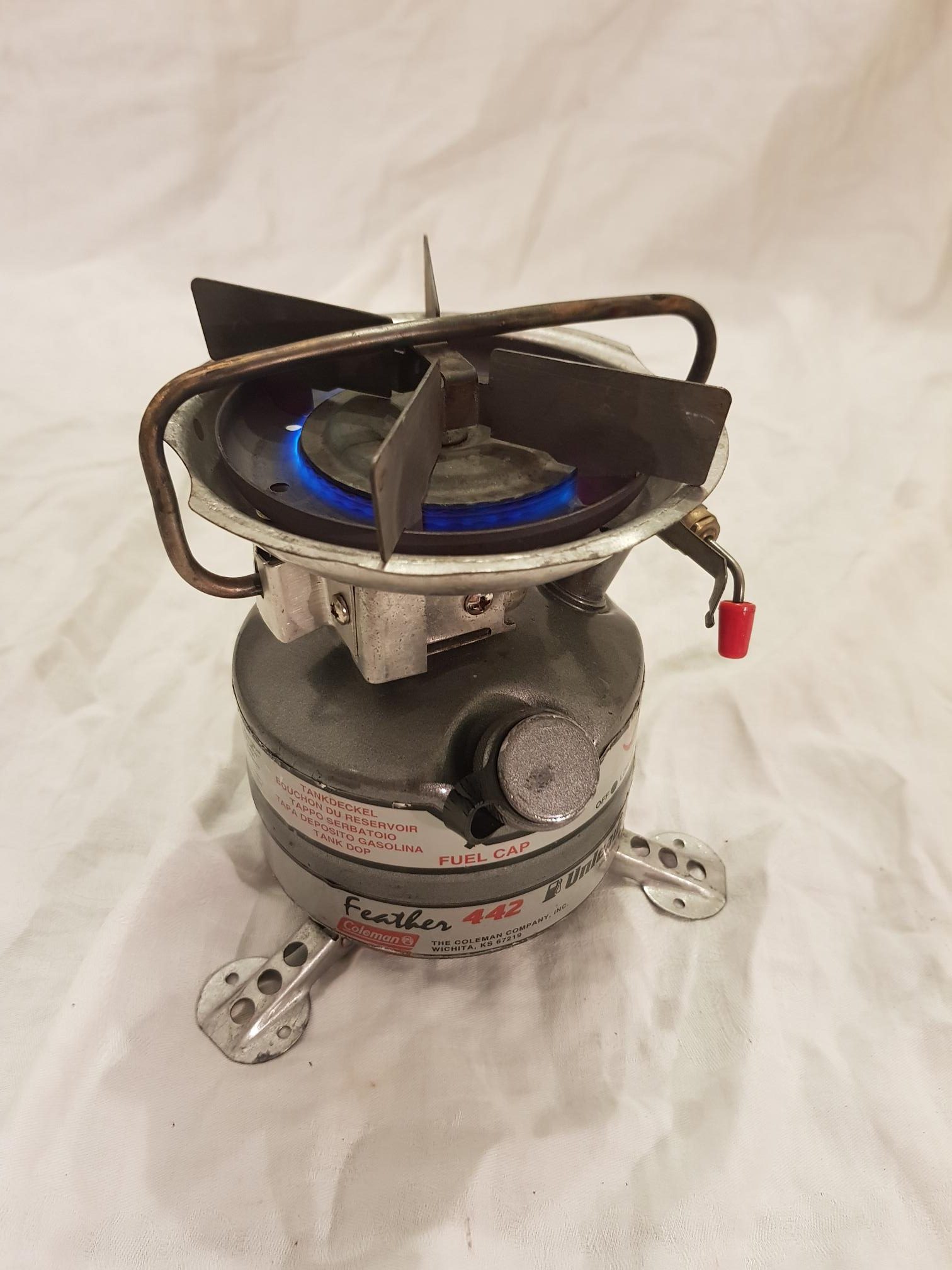 Coleman Feather 442 petrol stove – Military Travel And Outdoor