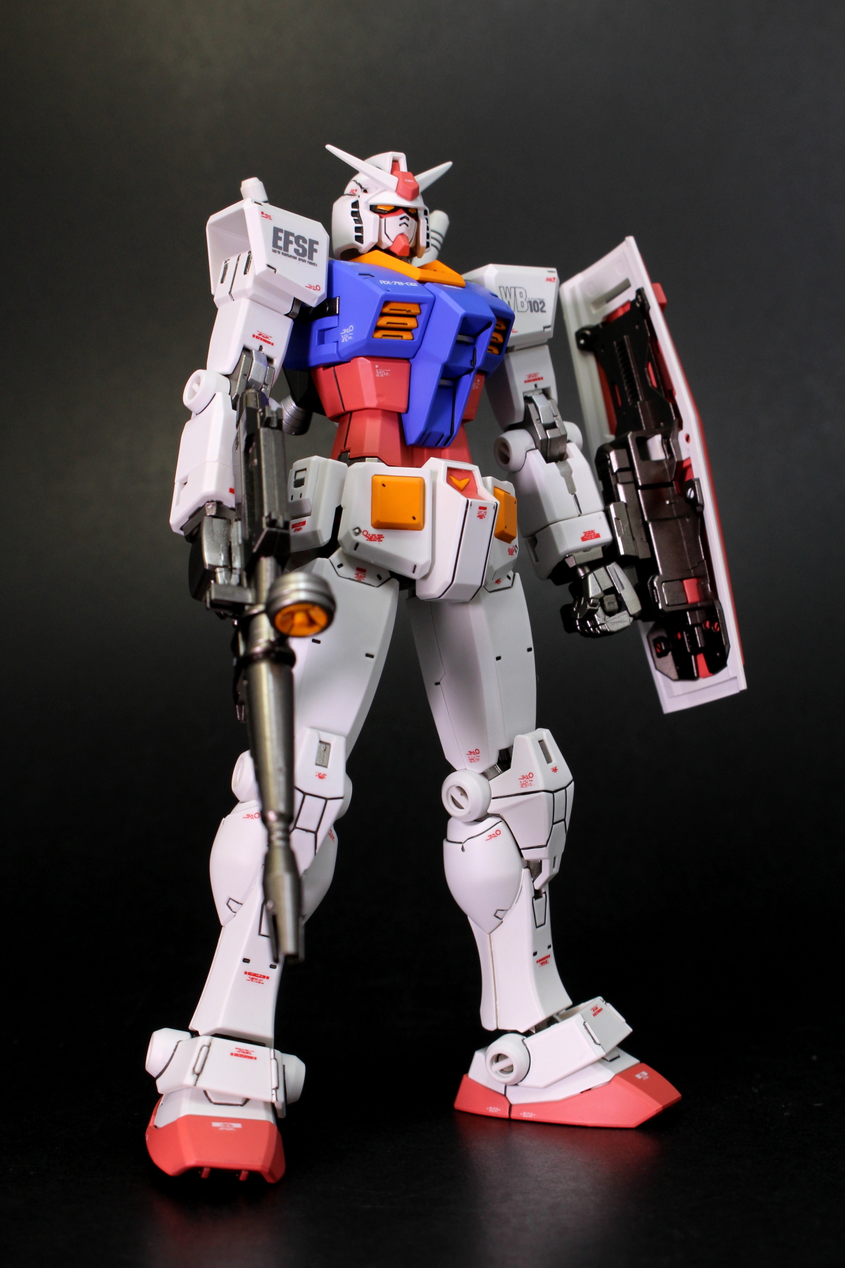 HG ガンダム BEYOND GLOBAL RX-78-2 1/144 GUNDAM 改修塗装済み完成品