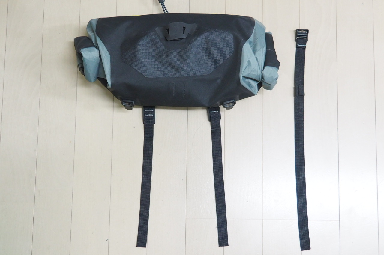 レビュー】Apidura：バックカントリー ハンドルバーバッグ（11L）の
