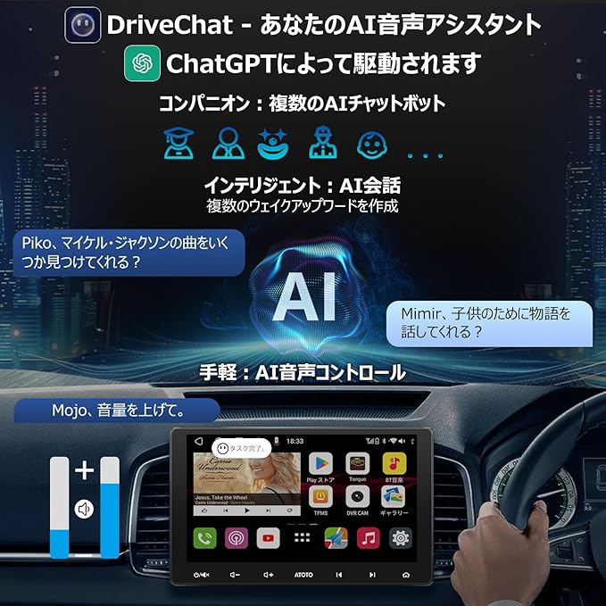 10インチ/QLEDディスプレイ】ATOTO S8 2世代 Premium S8 Android Auto